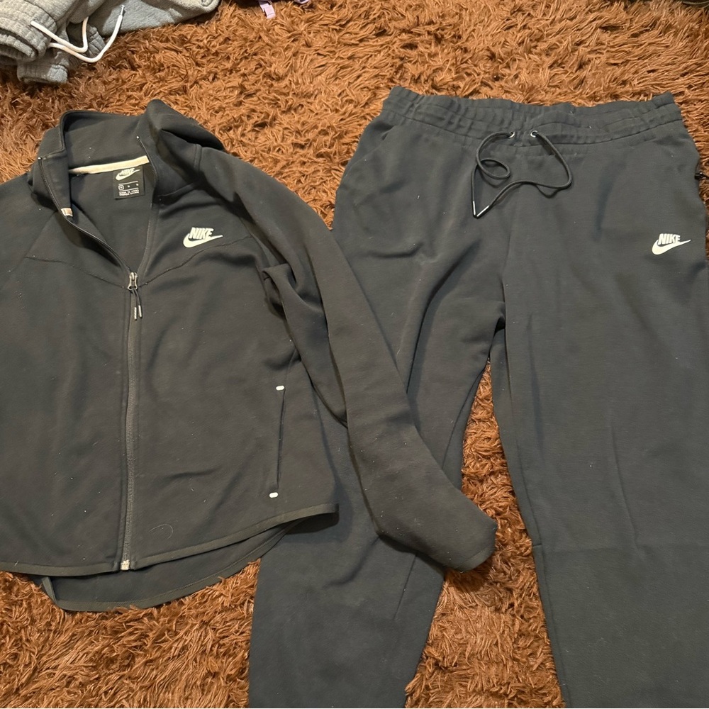 Nike Charcoal Full-Zip Tracksuit ( Nike Tech )